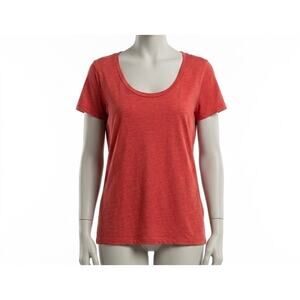 Vintage Y2K Mossimo Red Scoop Neck Tee XXL Plus Size Short Sleeve Basic T-Shirt